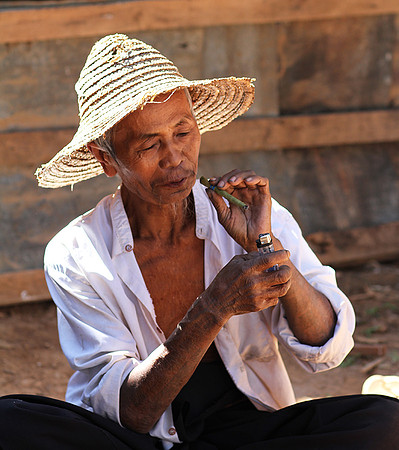 At lake Inle