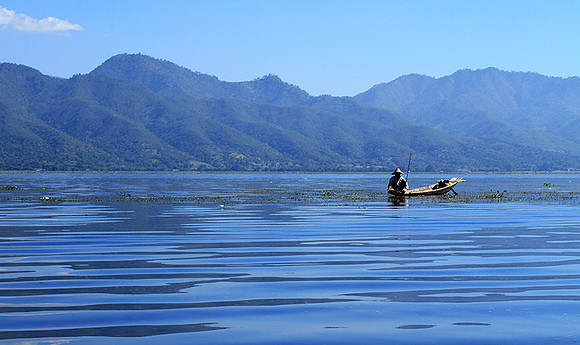 At lake Inle