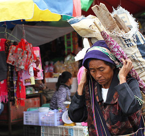 Street market - Kengtung