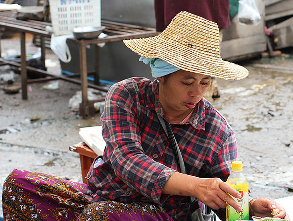 Street market - Kengtung