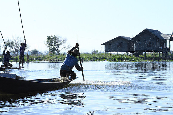 At lake Inle