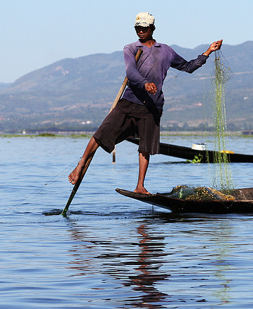 At lake Inle