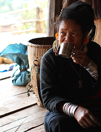 Portraits in the mountains near kengtung