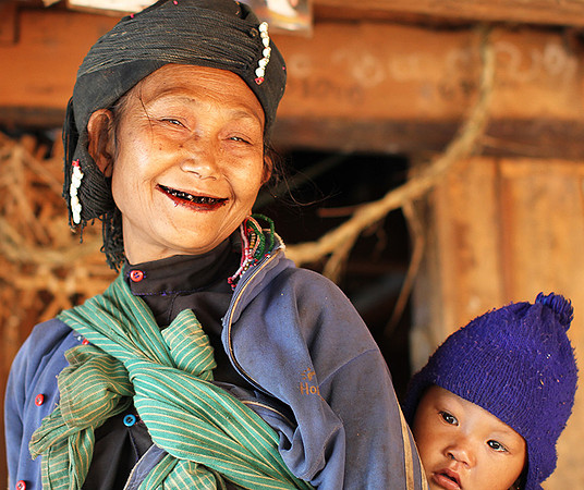 In a mountain village near Kengtung