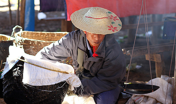 At lake Inle