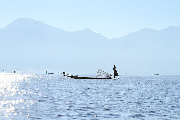 At lake Inle