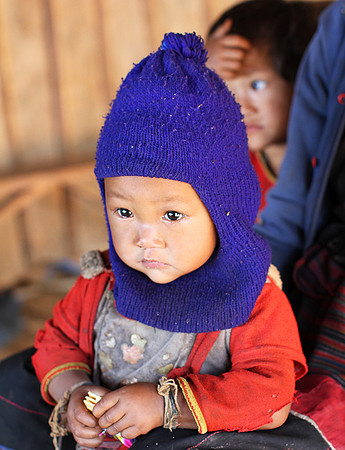 Portraits in the mountains near kengtung