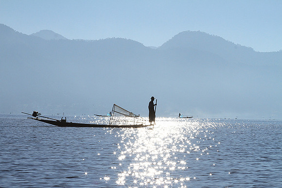 At lake Inle