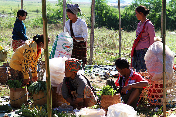 At lake Inle