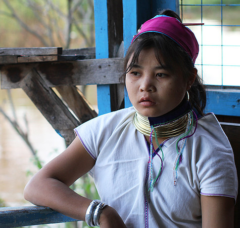 Kayan women - near lake Inle