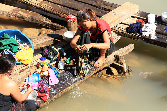 At lake Inle