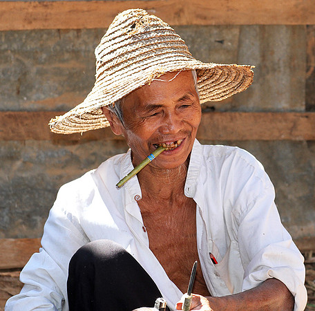 At lake Inle