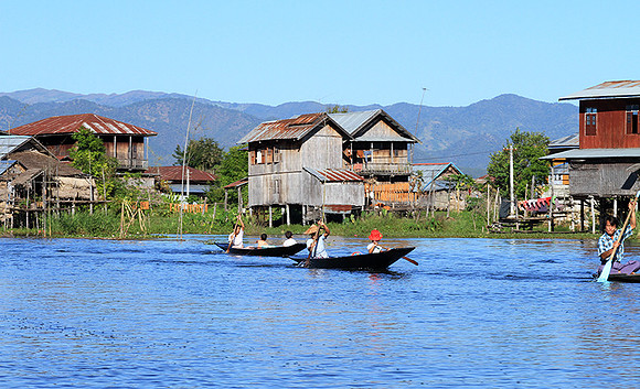 At lake Inle