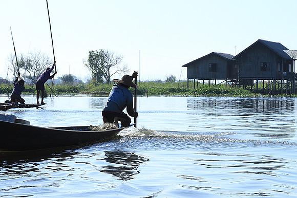 At lake Inle