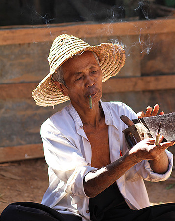 At lake Inle