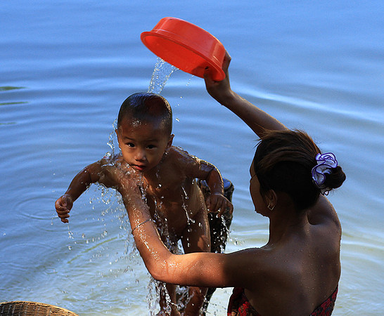 At lake Inle