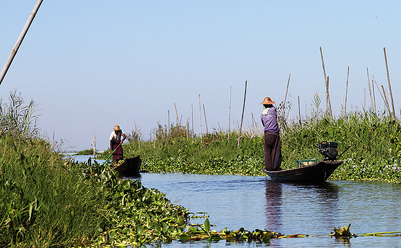 At lake Inle