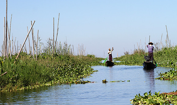 At lake Inle