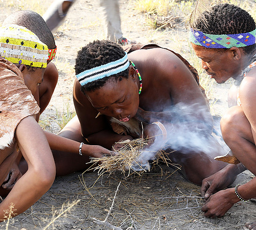 Bushmen junxwazy - Makgadikgadi