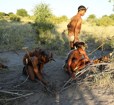 Bushmen - Central Kalahari