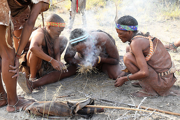 Bushmen junxwazy - Makgadikgadi