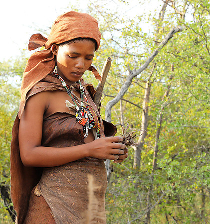 Bushman Junxwazy - Makgadikgadi - Kalahari