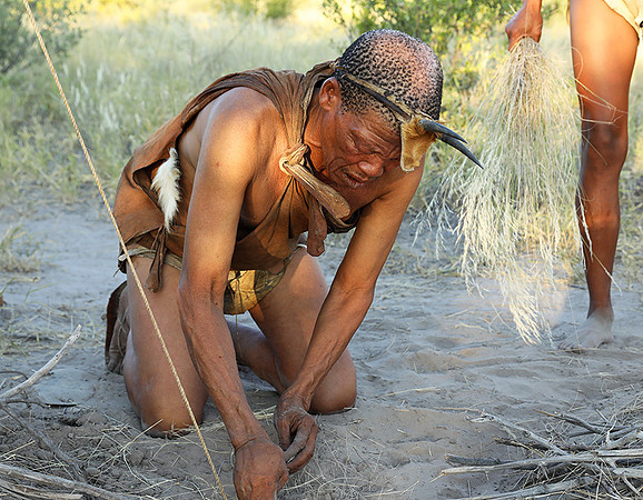 Bushman - Central Kalahari