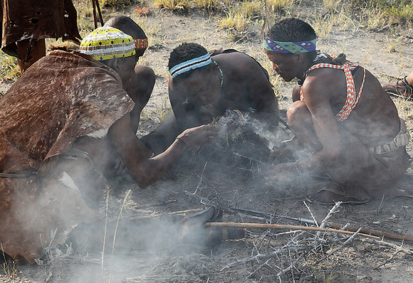 Bushmen junxwazy - Makgadikgadi