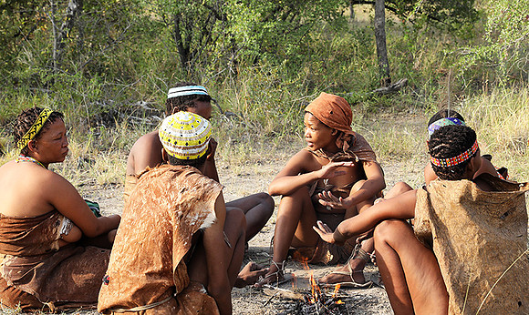 Bushmen junxwazy - Makgadikgadi