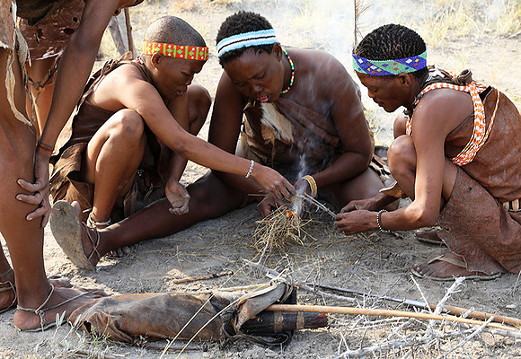 Bushmen junxwazy - Makgadikgadi