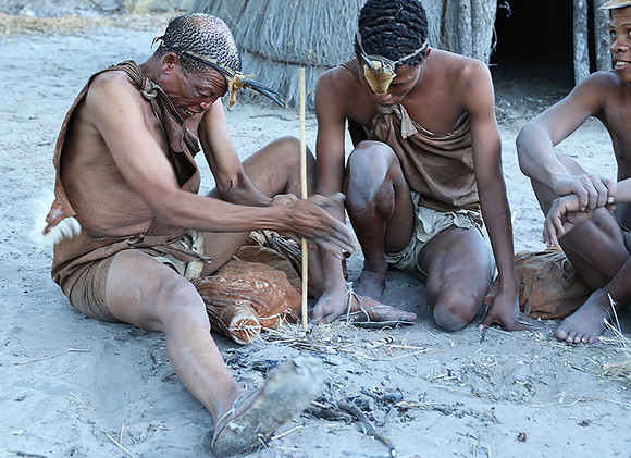 Bushman - Central Kalahari