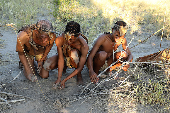 Bushman - Central Kalahari