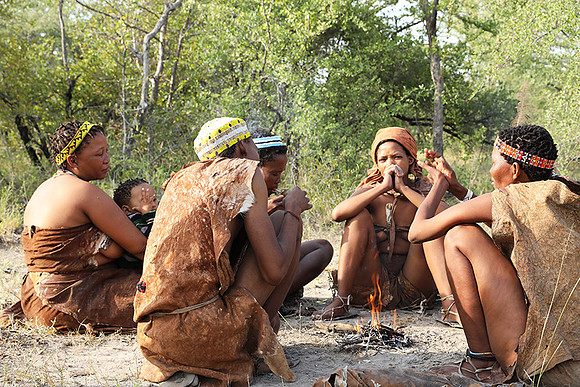 Bushmen junxwazy - Makgadikgadi