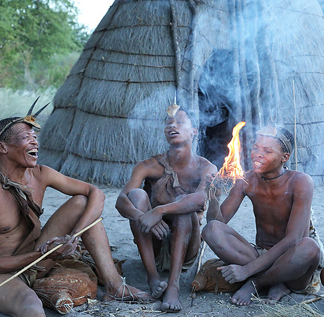 Bushman - Central Kalahari