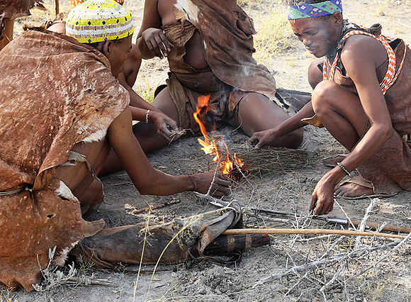 Bushmen junxwazy - Makgadikgadi