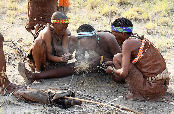 Bushmen junxwazy - Makgadikgadi