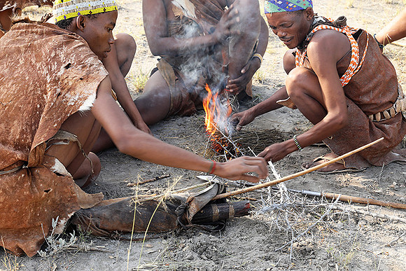 Bushmen junxwazy - Makgadikgadi