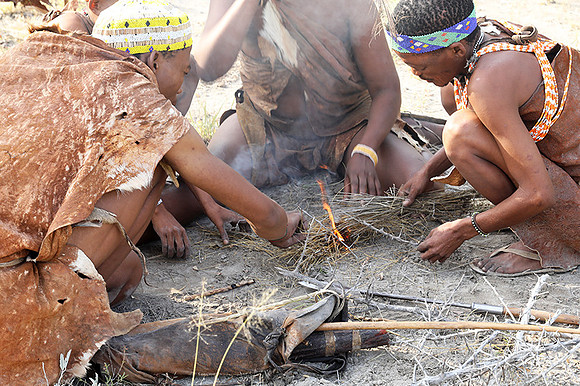 Bushmen junxwazy - Makgadikgadi