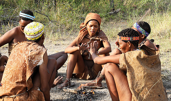 Bushmen junxwazy - Makgadikgadi