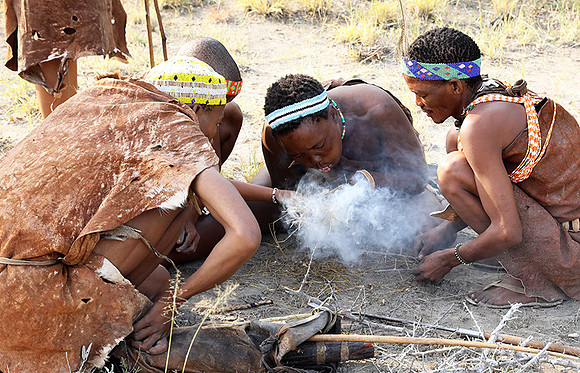 Bushmen junxwazy - Makgadikgadi