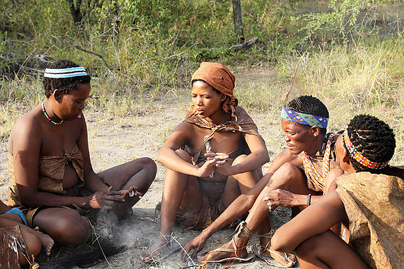 Bushmen junxwazy - Makgadikgadi