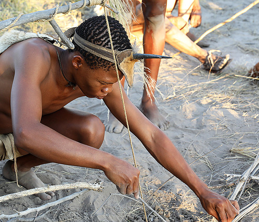 Bushman - Central Kalahari