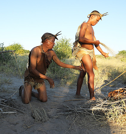 Bushmen - Central Kalahari