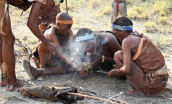 Bushmen junxwazy - Makgadikgadi