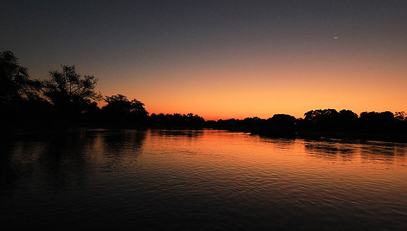 Sunset - Lower Zambezi NP