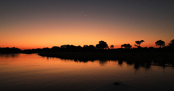 Sunset -Lower Zambezi NP