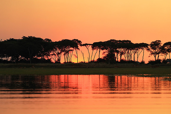 sunset - Kafue National Park