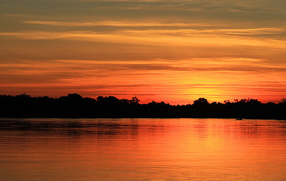Sunset at Livingstone