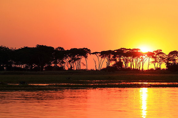 sunset - Kafue National Park