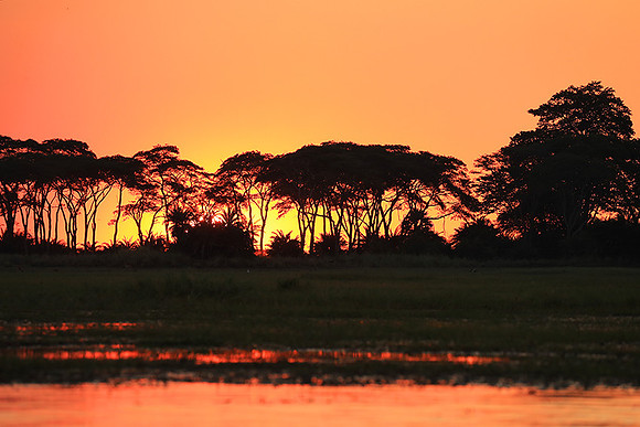 sunset - Kafue National Park